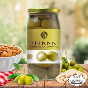 Olives vertes fourrées à l'amande
