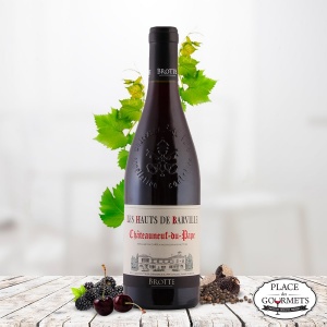 Les Hauts de Barville vin de Châteauneuf-du-Pape 2016 Maison Brotte