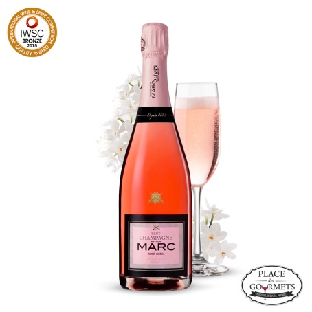 Champagne Marc brut rosé chéri