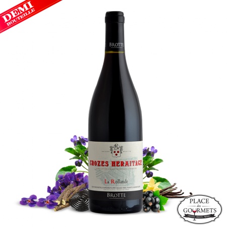 Demi-bouteille La Rollande vin de Crozes-Hermitage
