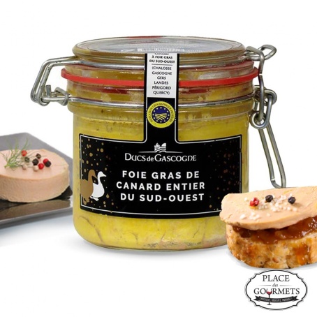 Foie gras de Canard entier du Sud-Ouest 300g, DUCS DE GASCOGNE