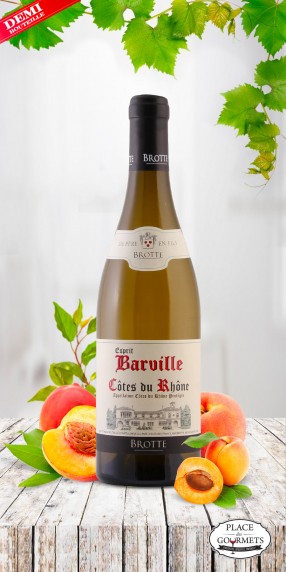 Demi-bouteille Esprit de Barville vin de Côtes du Rhône