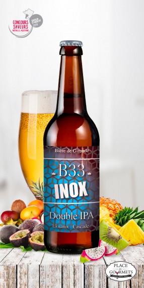 B33 Inox bière Double IPA 33cl