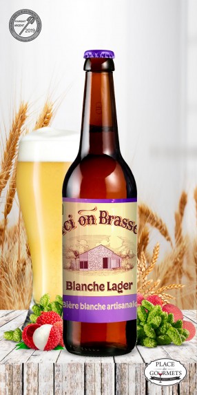 Ici on brasse Bière Blanche Lager 33cl