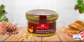 Création de foie gras de canard aux pignons