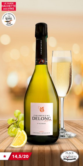 Champagne brut Delong Marlène Grande réserve