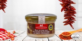 Panier garni foie gras et produits du Sud Ouest Vers Six Fours Les Plages -  Ducs de Gascogne 83
