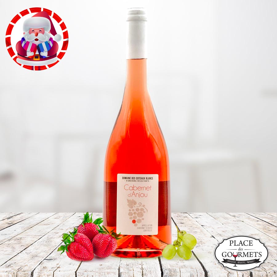 JOUR 8 : Vin rosé cabernet d'anjou Domaine les Coteaux Blancs gagné par Jeff Deck